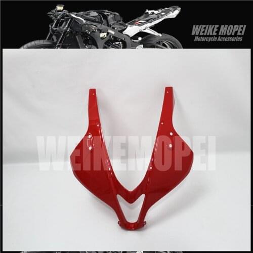 Red Front Upper Fairing Headlight Cowl Cover Nose Panel Fit For HONDA CBR600RR 2007 2008 2009 2010 2011 2012
