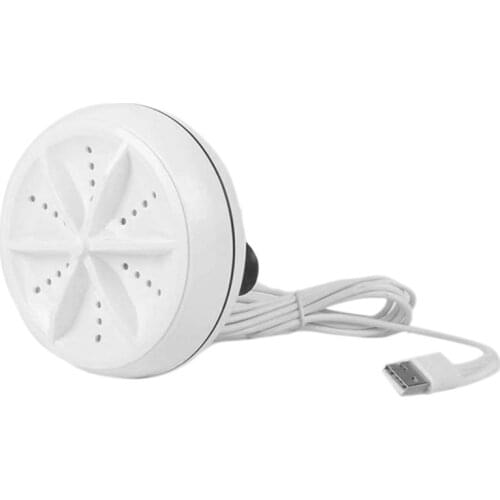 Mini Personal Rotary Washing Machine, Portable Ultrasonic Turbine Technology, Dirt Washing Machine for Family Travel