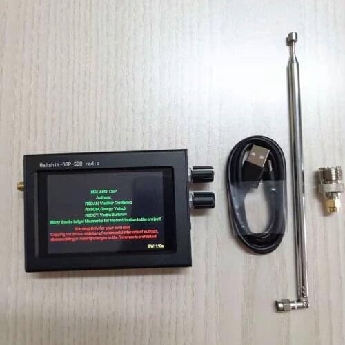 Dsp Sdr Transceiver Receiver SSB/CW/AM/NFM/WFM Malachite SDR Radio Malahit Receiver With LCD 50k-2GHZ Built-In UHF Memory