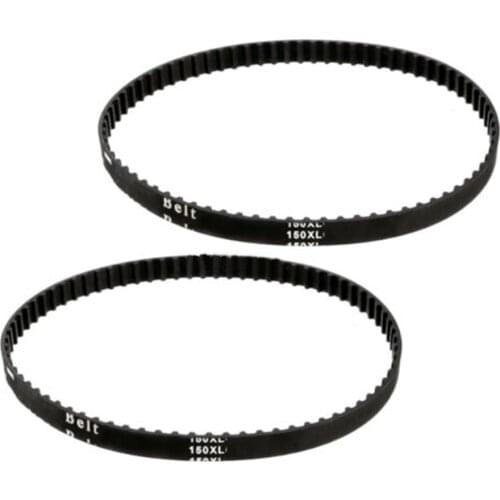 2pcs Replace Cog Geared Belt (150XL037) For WEN 6502 Disc Sander 90228-060