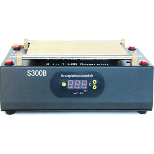 Preheating Table, Screen Separator, Frame A Separte Machine 3 In 1 Built-in Vacuum Uyue S300B For LCD Refurbish Repair 7 Inch