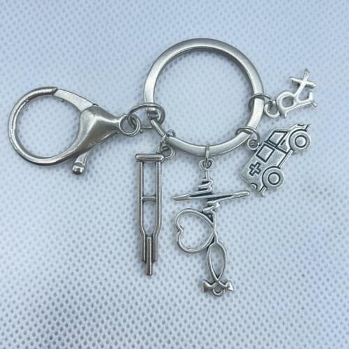 Souvenir doctor nurse keychain medical tool keychain nurse medical student gift keychain