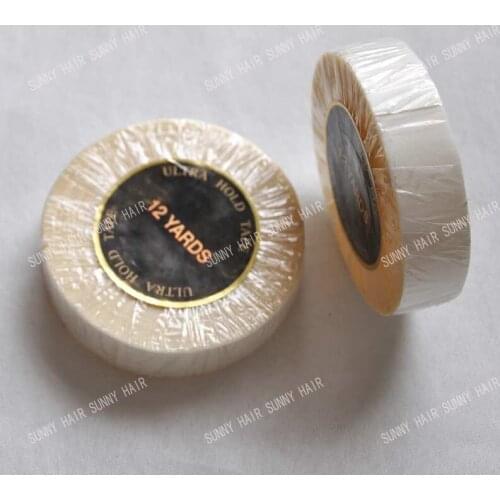 12 yards Ultra double tapes for toupee, Double tape hair extensions can use in water swimming