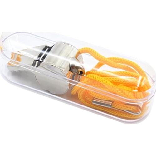 28EC Pleasant Sound Crisp Whistle Outdoor Sport Play Supplies Boys’ Gift Non-Rust