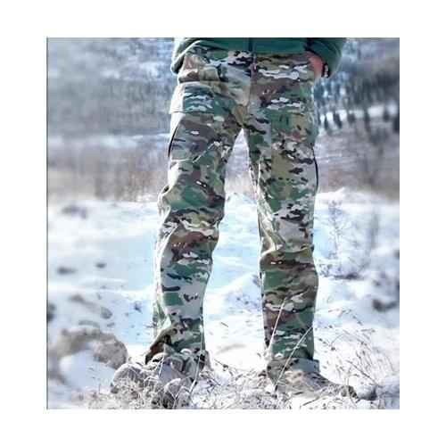 M2 Tactical Camouflage Army Pants Men Waterproof SWAT Combat Military Cargo Pants Hunter Hike Casual Outdoors Trousers