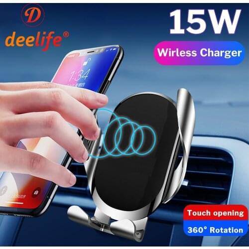 Deelife Car Phone Holder Smartphone Stands for Air Vent Mount Cellphone Bracket Car Mobile Support