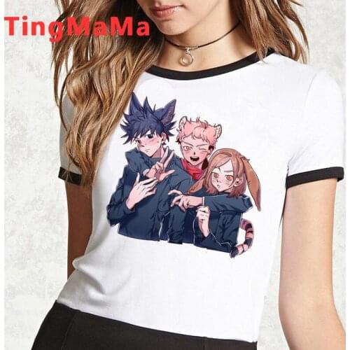 Jujutsu Kaisen Gojo Satoru Yuji Itadori male grunge plus size couple japanese couple clothes clothes summer top plus size