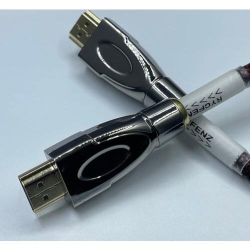 5N Pure Silver I2S IIS Cable HIFI HI-END Audiophile Audio Cable 99.999% Pureza Silver Wire with Tinned Copper Shield