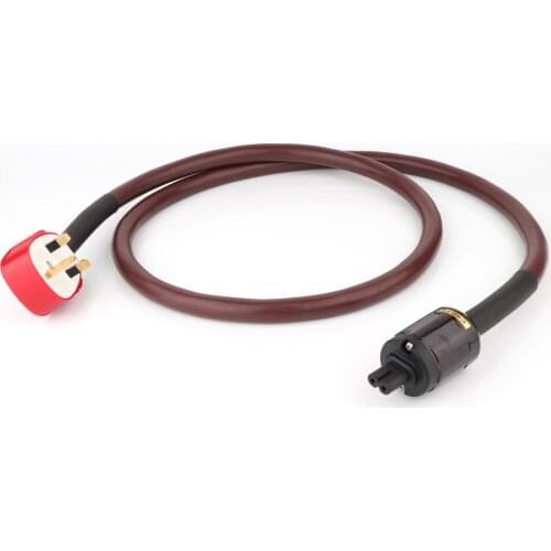 HIFI UK Power Cable UK Mains Lead For AMP CD player Audio Visual & Hi-Fi Equipment
