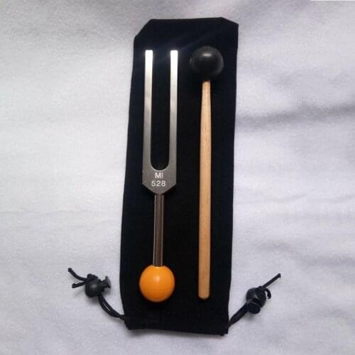 Tuning Fork 528 HZ - with Buddha Bead Base for Ultimate Healing and Relaxation PXPE