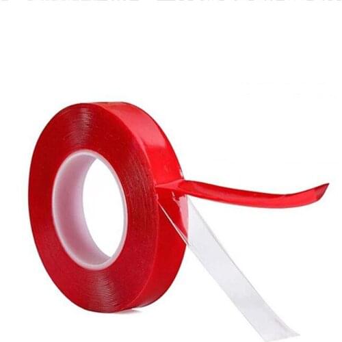 Adhesive Sticker Acrylic Double Sided 5 to20 mm Car Auto Tape Heavy Duty Mounting Tape Clear Industrial Outdoor Tape