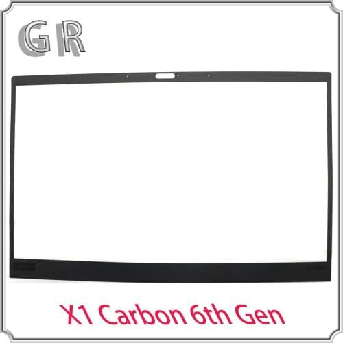 New/Orig ThinkPad X1 Carbon 6th Gen Laptop Screen Front Shell LCD Bezel Cover For Lenovo LCD Bezel Cover Sticker case 01YR448