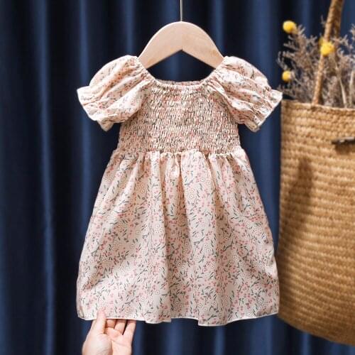 Fall Flower Girls Dresses Cute Korean Toddler Chidlren Costume Autumn Little Girl Clothes Baby Kids Dress Vestidos