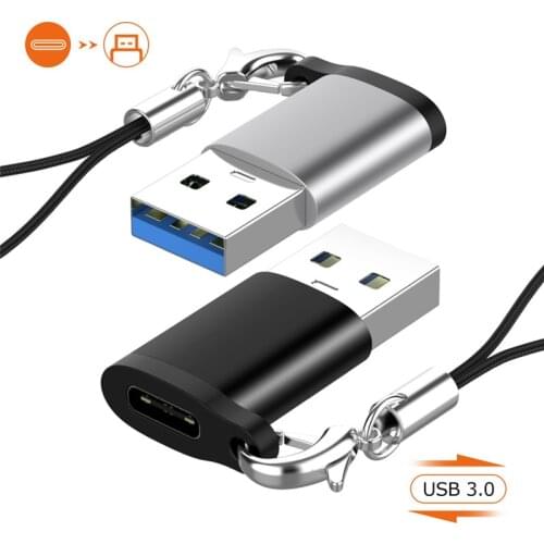 Type C to USB 3.0 Converter USB C Female to USB3.0 Male Adapter USB-C Type-C OTG adapter cable for Samsung Xiaomi Huawei Macbook