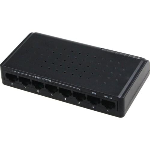 100Mbps Non-standard 8 Port S POE Switch Power over Ethernet Network Switch Ethernet for IP Camera VoIP Phone AP devices
