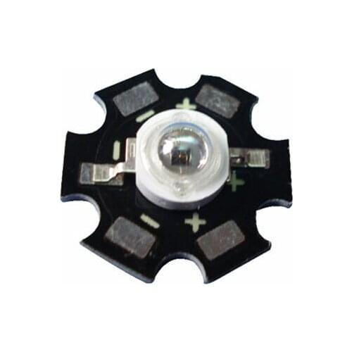 100X best quality 3W 850nm infrared IR high power led light beads with heat sink free shipping