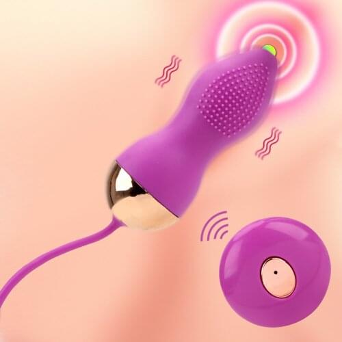 Vaginal Tight Exercise Ball Vibrators Vibrating egg Kegel Balls G-spot Massage Remote Control Sex Toys for Women
