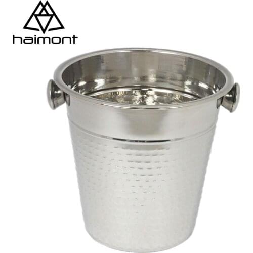 Haimont Ice Bucket, 4 Quart, Stainless Steel