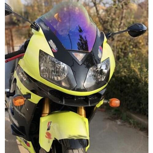 Windscreen For 2002 2003 2004 2005 2006 Kawasaki Ninja ZX12R ZX-12R 1200 ZX 12R ZX1200 Wind Screen Deflectors Windshield