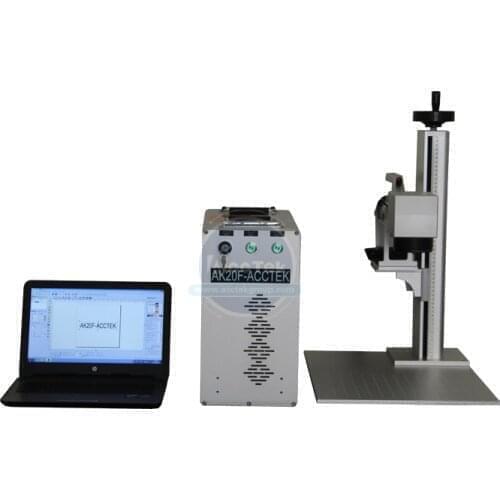 Good quality portable or desktop mini fiber laser marking machine price AK20F