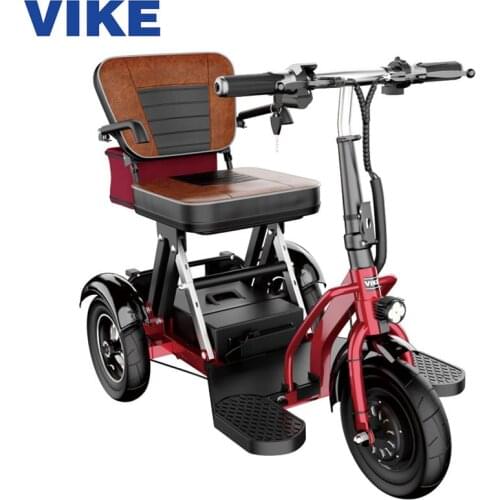 Factory Price Lightweight Folding Handicapped Elderly Mobility Scooters Electric Power Wheelchair With 350 W
