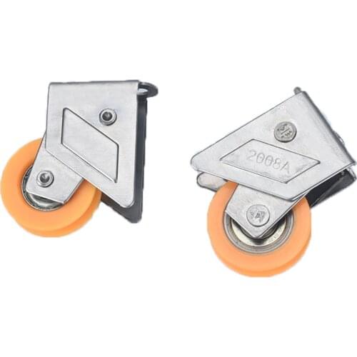 2 pcs Aluminum alloy door and window pulley stainless steel sliding door single wheel