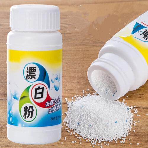 110g high-efficiency clothing trap whitening Laundry Bleach powder active whitener for shoes bleach decontamination care agents
