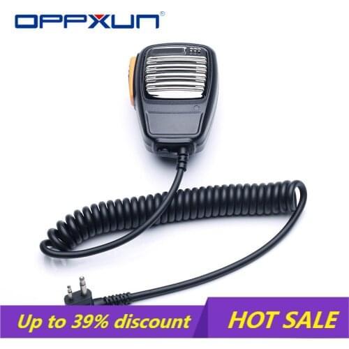 2 Pin Handheld Speaker Microphone for Motorola GP300 GP88 GP88S GP2000 GP68 CP040 CP200 P450 CP150 Walkie Talkie Two Way Radio