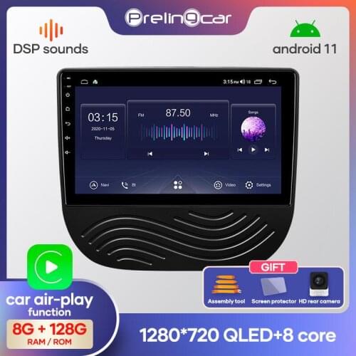 Prelingcar Android 9.0 NO DVD 2 Din Car Radio Multimedia Video Player Navigation GPS For Chevrolet Malibu XL 2016 2017 2018 IPS