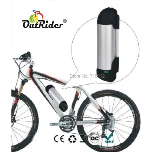 24V 8Ah Kettle/Bottle Lithium Battery with 2A Charger CE, UL Approved, Easy Electric Bike DIY OR02A2