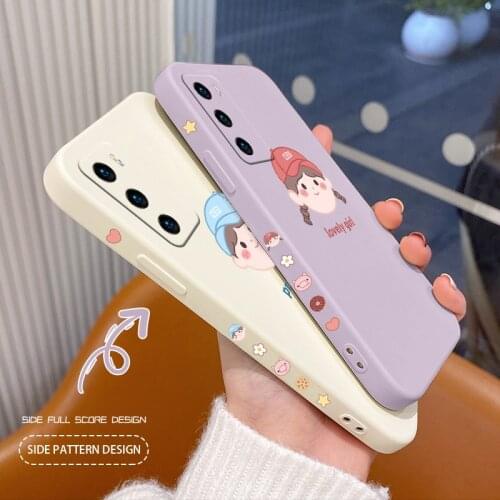 Red Hat Avatar Phone Case For Huawei P40 P40Lite P30 P20 Mate 40 40Pro 30 20 Pro Lite P Smart 2021 Y7a Cover