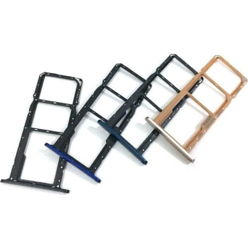 For Honor 8S/Honor Play 3E/Huawei Y5 2019 Black/Blue/Gold/Green Color SIM Card Tray Holder