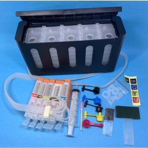 5Color CISS PGI250 ink cartridge PGI-250 CLI-251 with chip for Canon PIXMA MG5420 MG6320 iP7220 MX722 MX922 MG5520 MG6420 MG7120