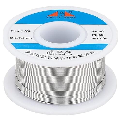 KELLYSHUN 0.8mm Rosin Core Low Temperature Melting Point Solder Wire Soldering Repair Tin Wire 25g