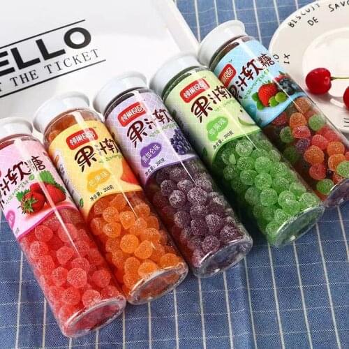 Candy Jelly Drops Fruit Soft Sweets 200g