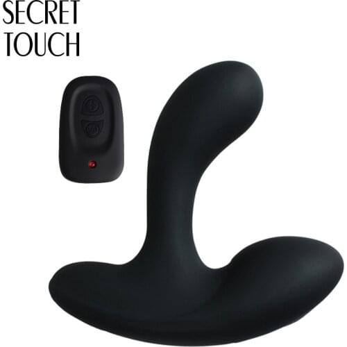 Male Prostate Massager Vibrator For Men Adult Women Erotic Sex Toys vibrador Buttplug Sexshop Vibrating Butt Plug Big Anal Plug