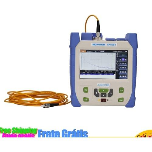 NOVKER NK5000 SM OTDR 1310|1550nm 28|26dB Optical Time Domain Reflectometer with VFL 5MW Optical Power Meter