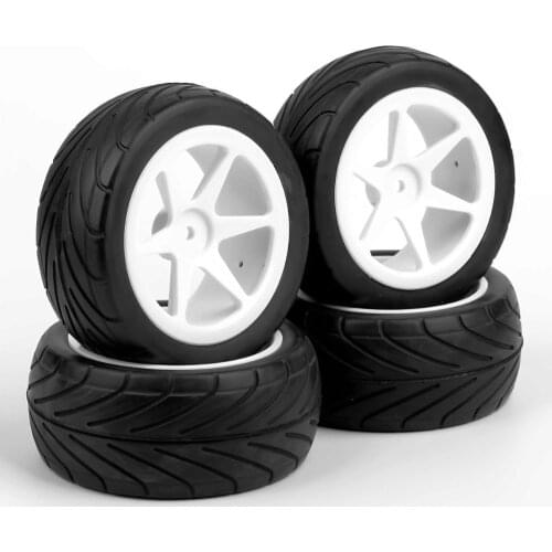 12mm Hex 1/10 Off Road Tires/Tyre And Wheel Rim Model Kids Toys For RC Buggy Car Model Accessory Gifts Collections