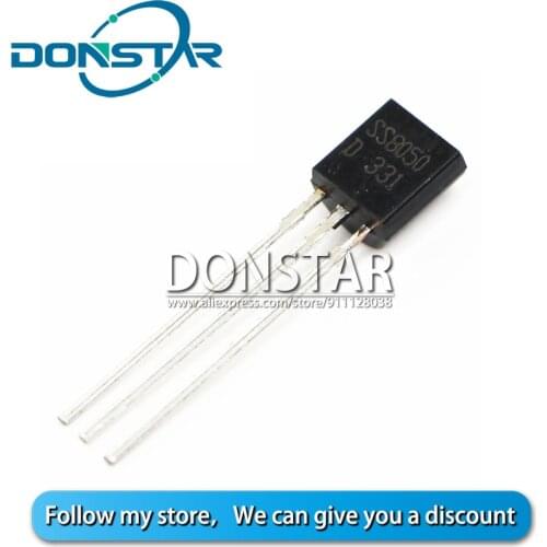 100PCS SS8050 8050 TO92 8050-D SS8050D TO-92 Triode Transistor New