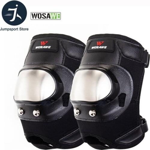WOSAWE Skateboarding Knee Protector Knee Protective Gear Cycling Snowboard Motorcycle Roller Bike Riding Hockey Ski Knee Pads