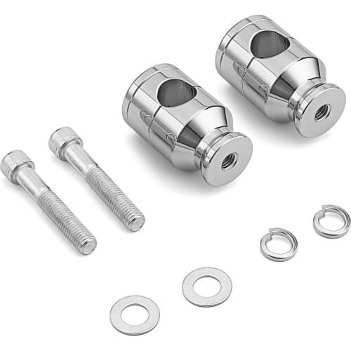 2 Inch Riser 1" Motorbike Handlebar Clamp For Harley Davidson Dyna Softail Sportster 1200 883 Model With 1" Handlebar Clamp