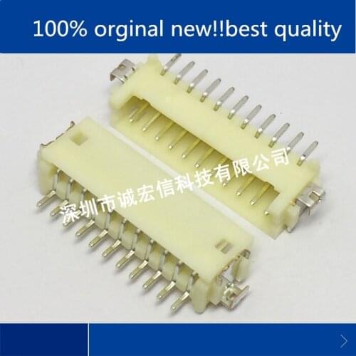 10pcs 100% new and orginal real stock DF13-11P-1.25H 1.25MM 11P horizontal sticker connector