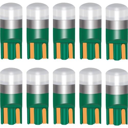 10X T10 W5W Led 3030 1SMD Wedge Bulb Auto Dome Reading Car Light Sidemarker Sidelight Parking Lights 194 168 Lamp Bulbs 12V 24V