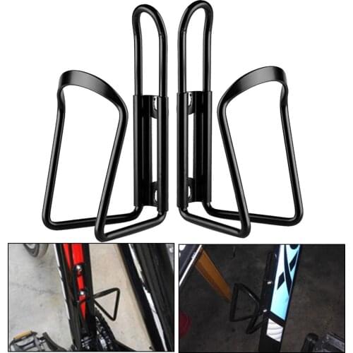 2Pcs MTB Bicycle Bottle Holder Aluminum Alloy Mountain Bicycle Water Cup Cages Cycling Drink Racks Outdoor Bycicle Accessories