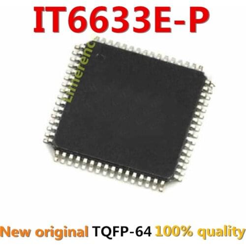 2pcs/lot IT6633E-P IT6633E P QFP-64 LCD TV New logic board chip IC Support the BOM one-stop supporting services