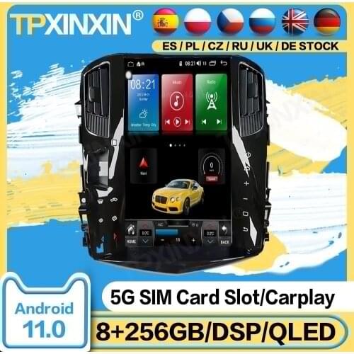 128GB Tesla Radio Stereo Screen Recorder Android 11 For Nissan Teana 2012 2013 2014 2015 2016 2017 2018 GPS Navi Stereo Head Uni