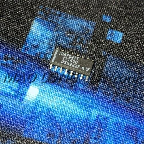 5PCS/LOT 100% original TDA7021T SOP-16 TDA7021 SOP16 7021T SOP New single-chip FM receiving circuit In Stock