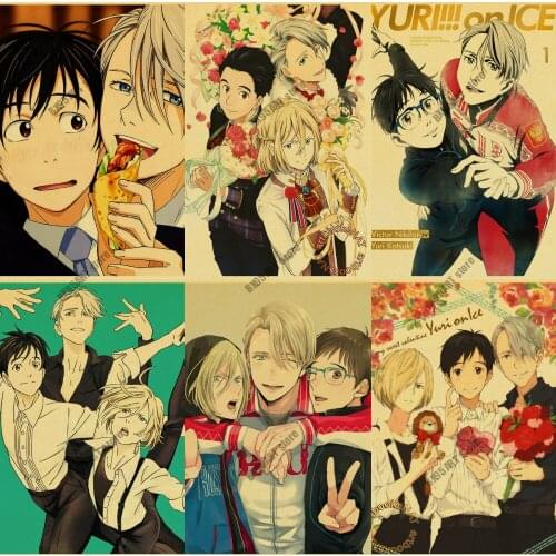 Diamond Painting Anime YURI!!! on ICE Cross Stitch Kits Full Square Drill Diamond Embroidery Japanese Cartoon Room Decor Craft