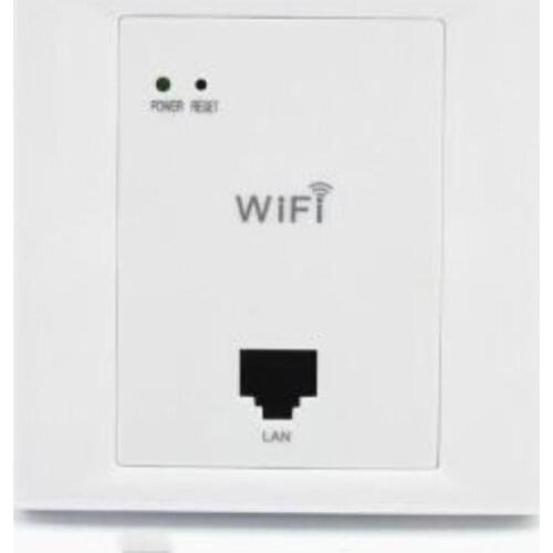 ANDDEAR White Wireless WiFi in Wall AP High Quality Hotel Rooms Wi-Fi Cover Mini Wall-mount AP Router Access Point