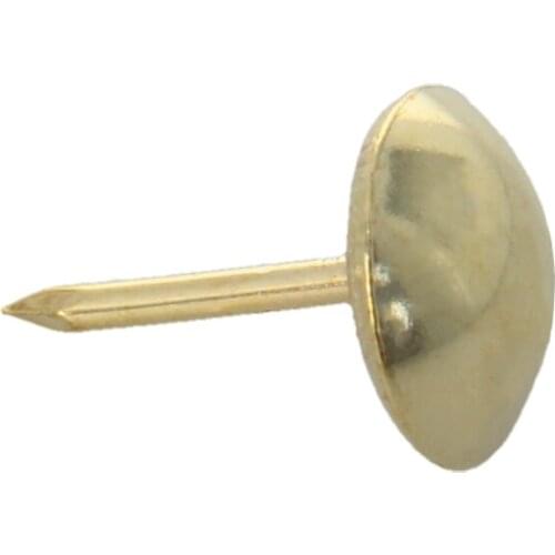 11x17x3.6mm Bronze Gold Round Head Decorative Nails Antique Upholstery Tack Furniture Nails Iron Home Office Decoration Modern